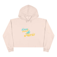 Load image into Gallery viewer, Dame La Fe De María Crop Hoodie