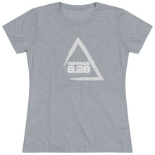 Load image into Gallery viewer, Romanos 8, 28 Women's Triblend Tee