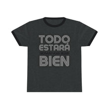 Load image into Gallery viewer, Todo Estará Bien Unisex Ringer Tee