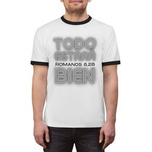 Load image into Gallery viewer, Todo Estará Bien Unisex Ringer Tee