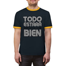 Load image into Gallery viewer, Todo Estará Bien Unisex Ringer Tee